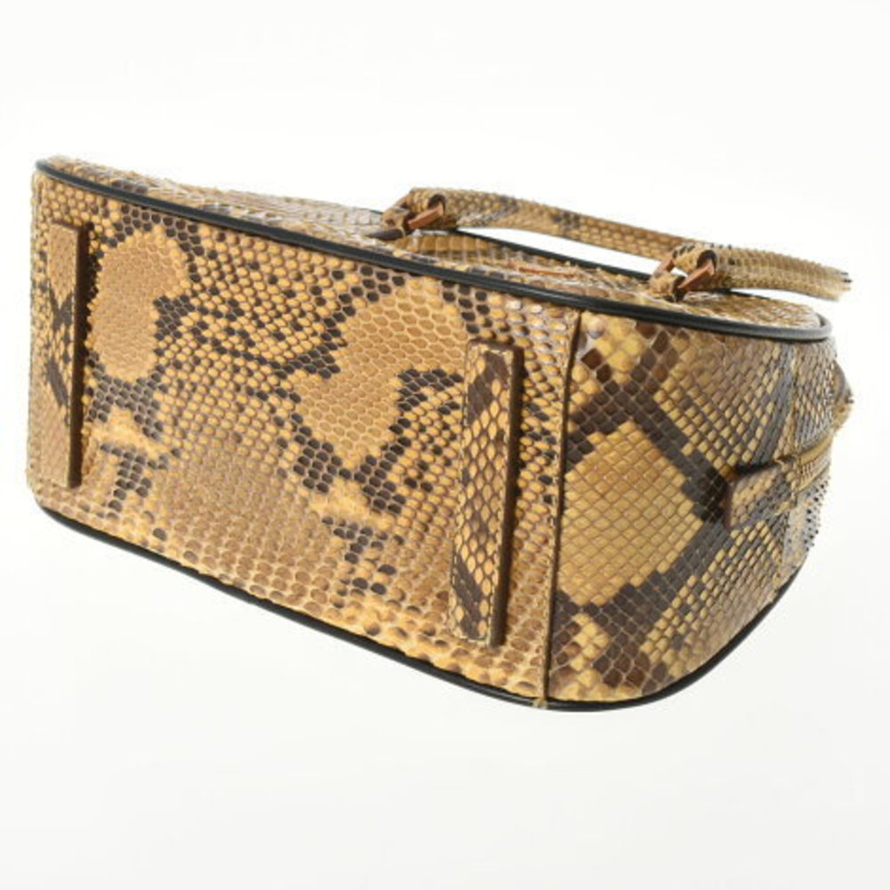 Prada Brown Python Handbag - image 5